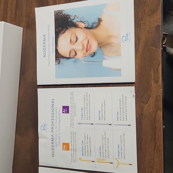 NuDerma Professional Pure Daily Care therapy Wand and Argon Applicators - Picture 3 of 5